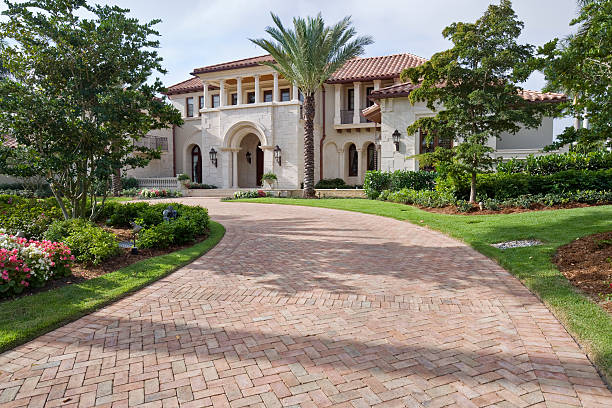 Residential Paver Driveway in Greilickville, MI